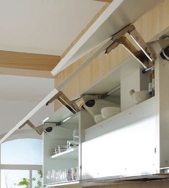 Muebles de cocina altos apertura basculante