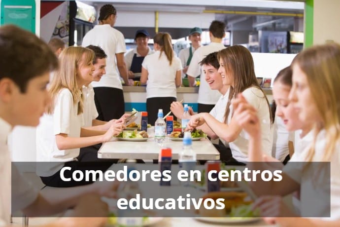 Comedores de los Centros Educativos: Normativa y que equipamiento es recomendable